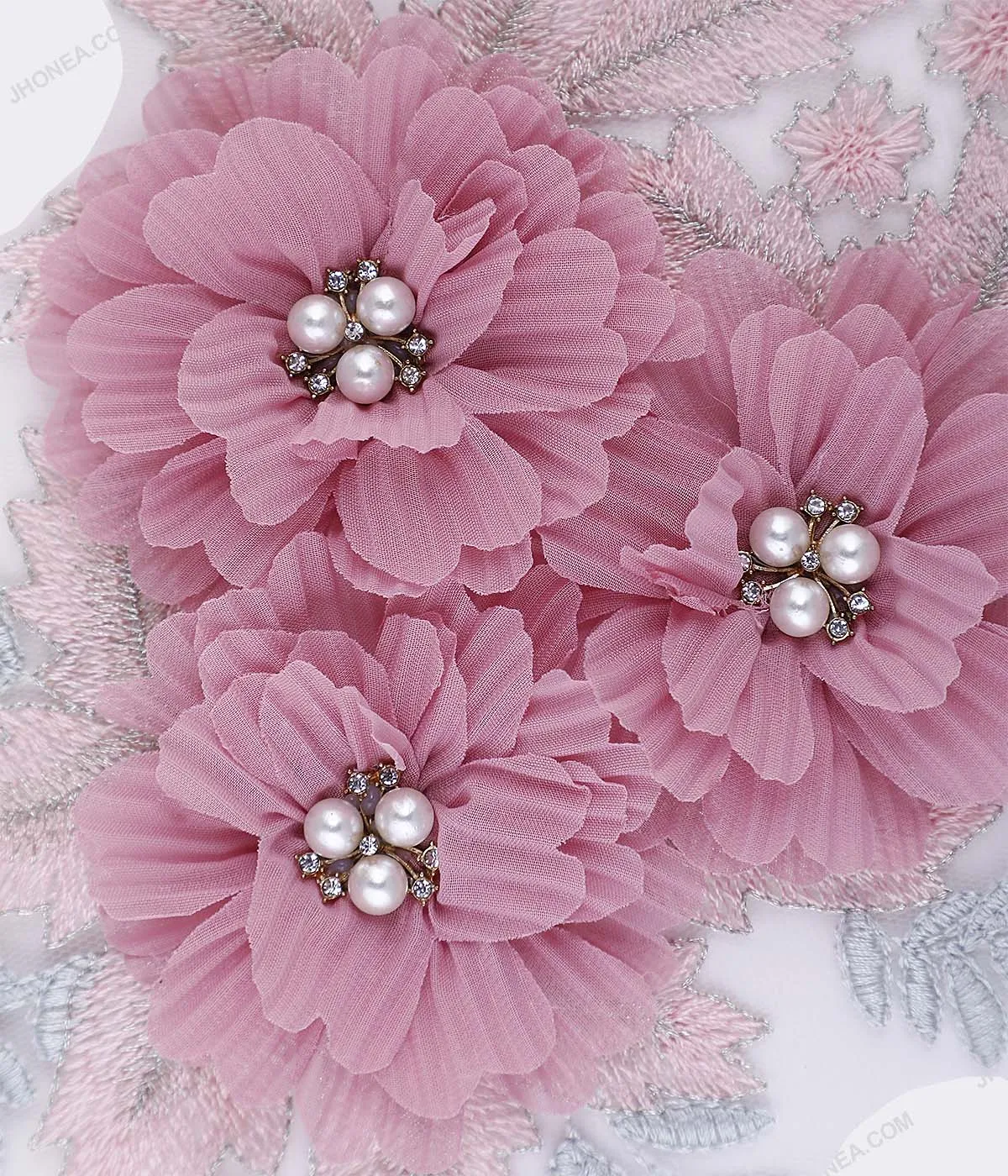 Floral Patches for Designer Gowns & Jackets