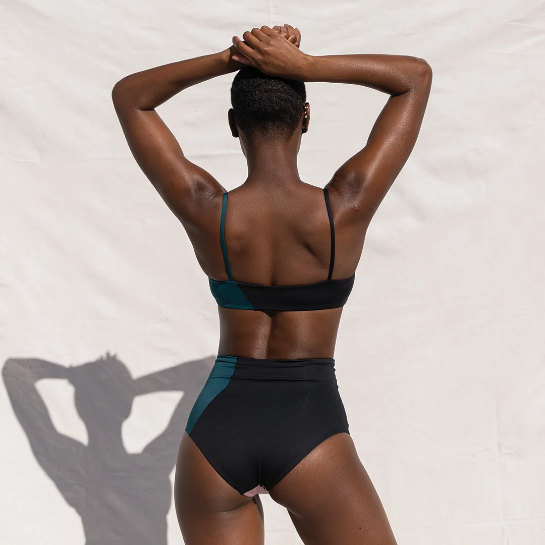 Hi Tide Bottom - Jet / Mauve It Mauve It / Deep End
