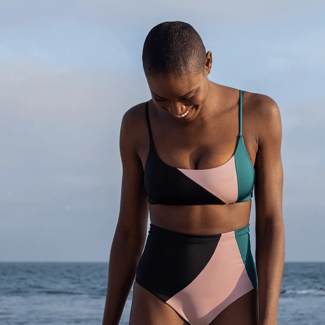 Hi Tide Bottom - Jet / Mauve It Mauve It / Deep End