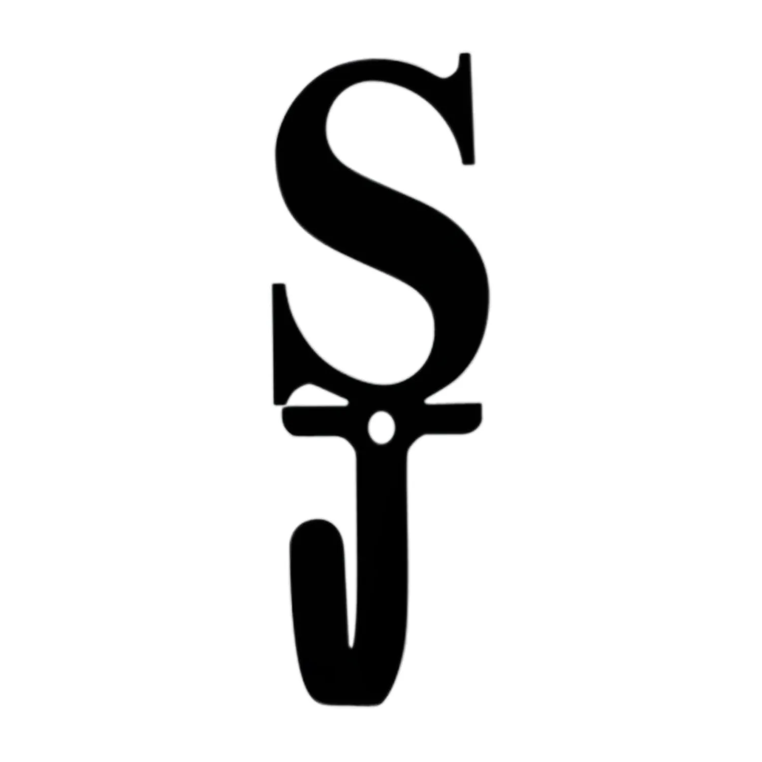 Letter S Wall Hook Small