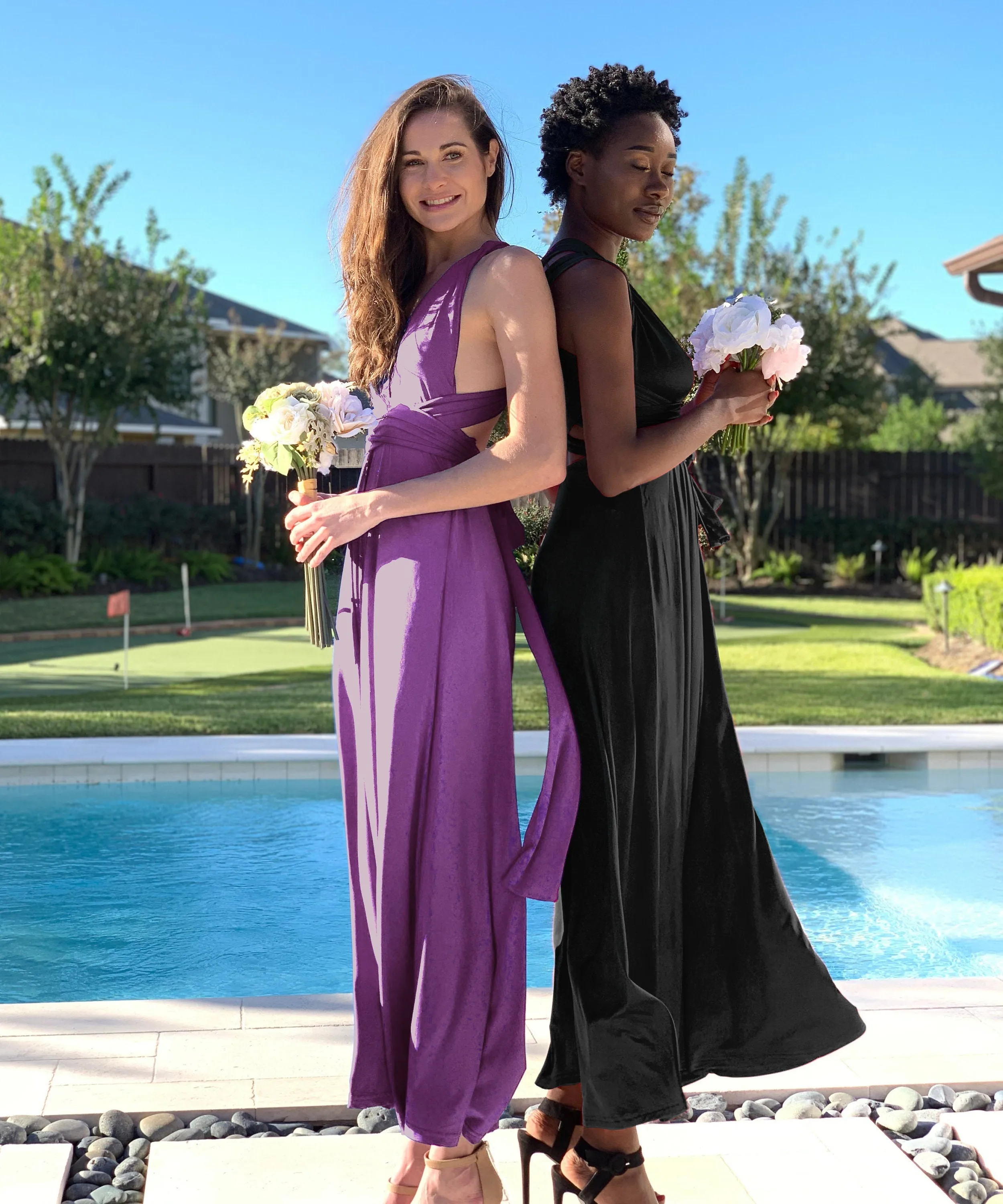 Mauve Infinity Dress