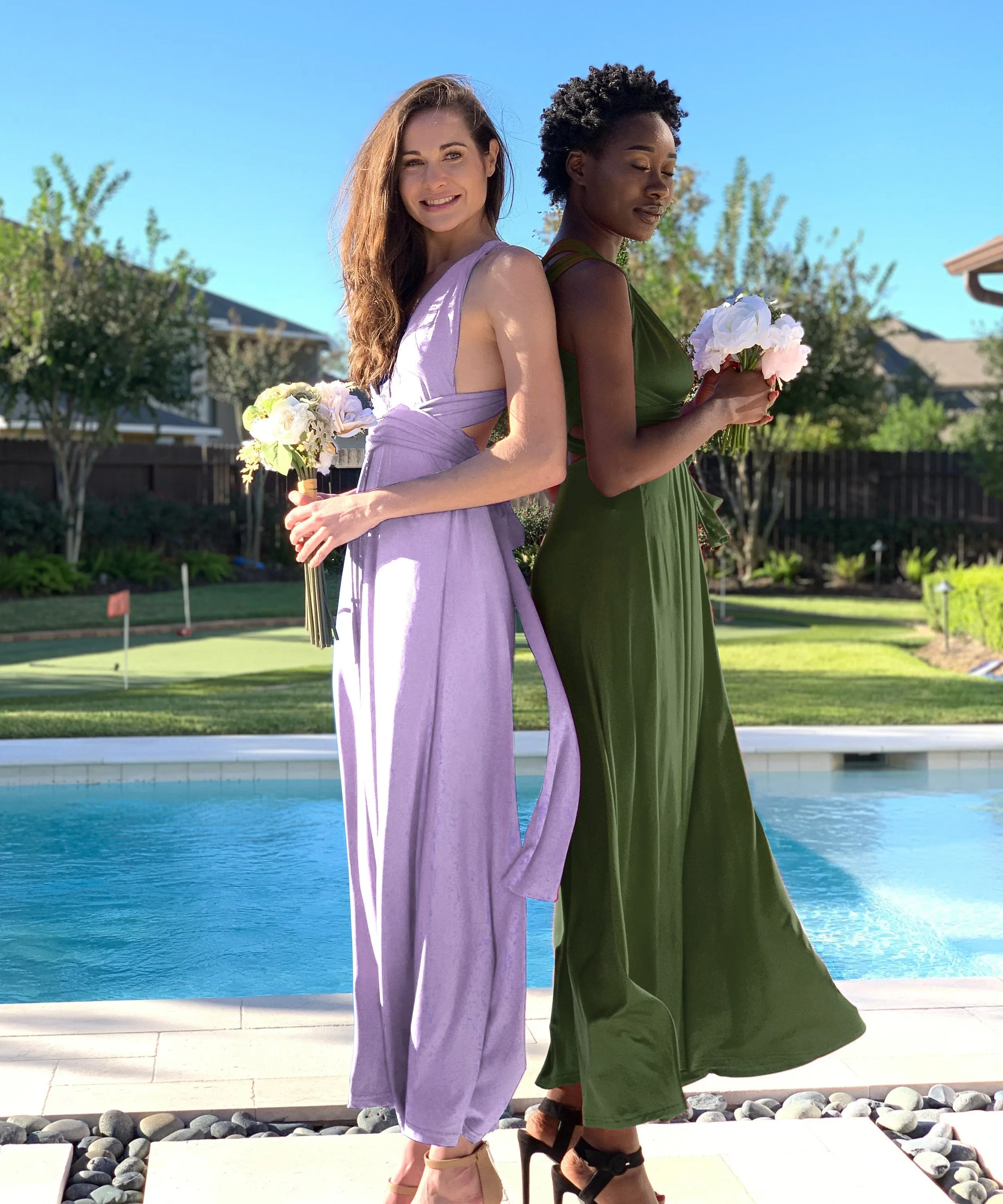 Mauve Infinity Dress
