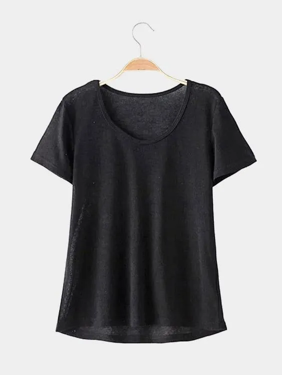 OEM ODM Round Neck Short Sleeve Fashion T-Shirt