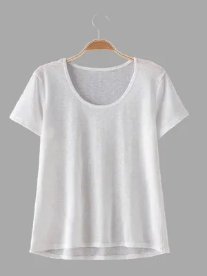 OEM ODM Round Neck Short Sleeve Fashion T-Shirt