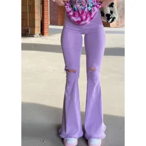 Purple Power Denim  Bell Bottoms