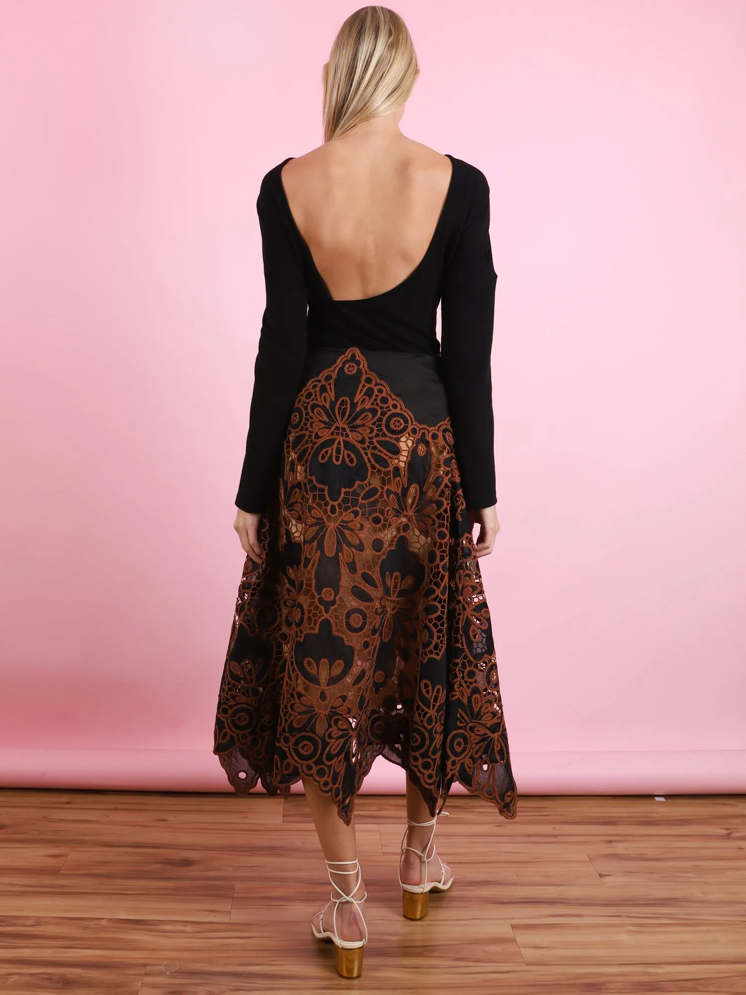 Quiere Mucho Ankle Skirt