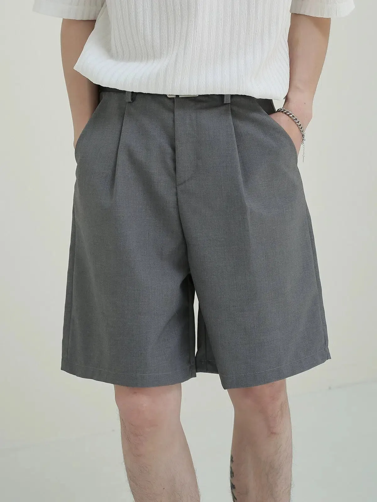 Relaxed Fit Dress Shorts