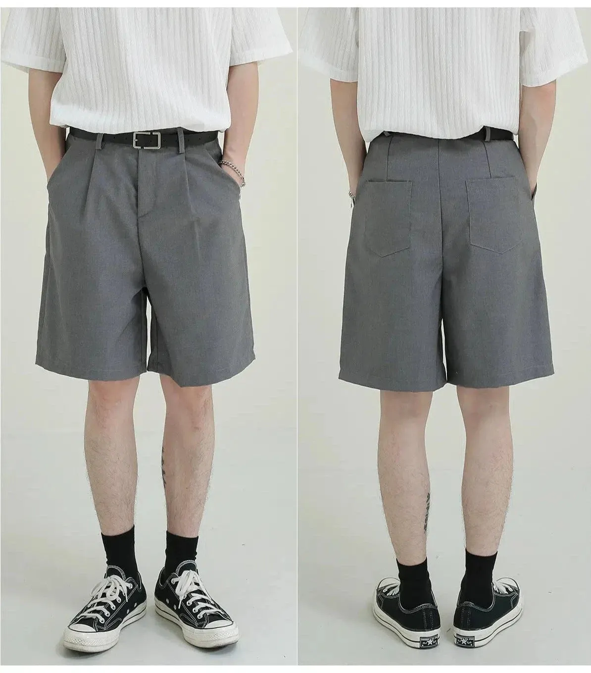 Relaxed Fit Dress Shorts
