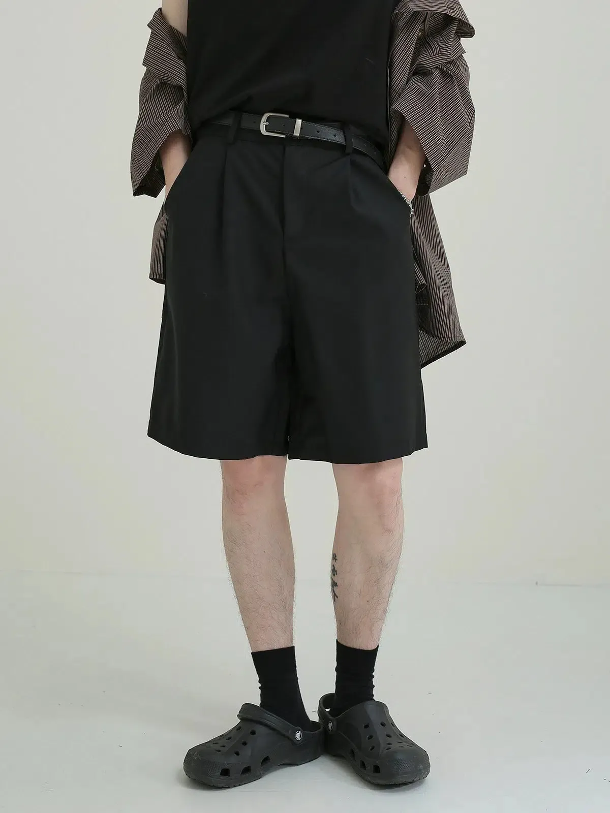 Relaxed Fit Dress Shorts