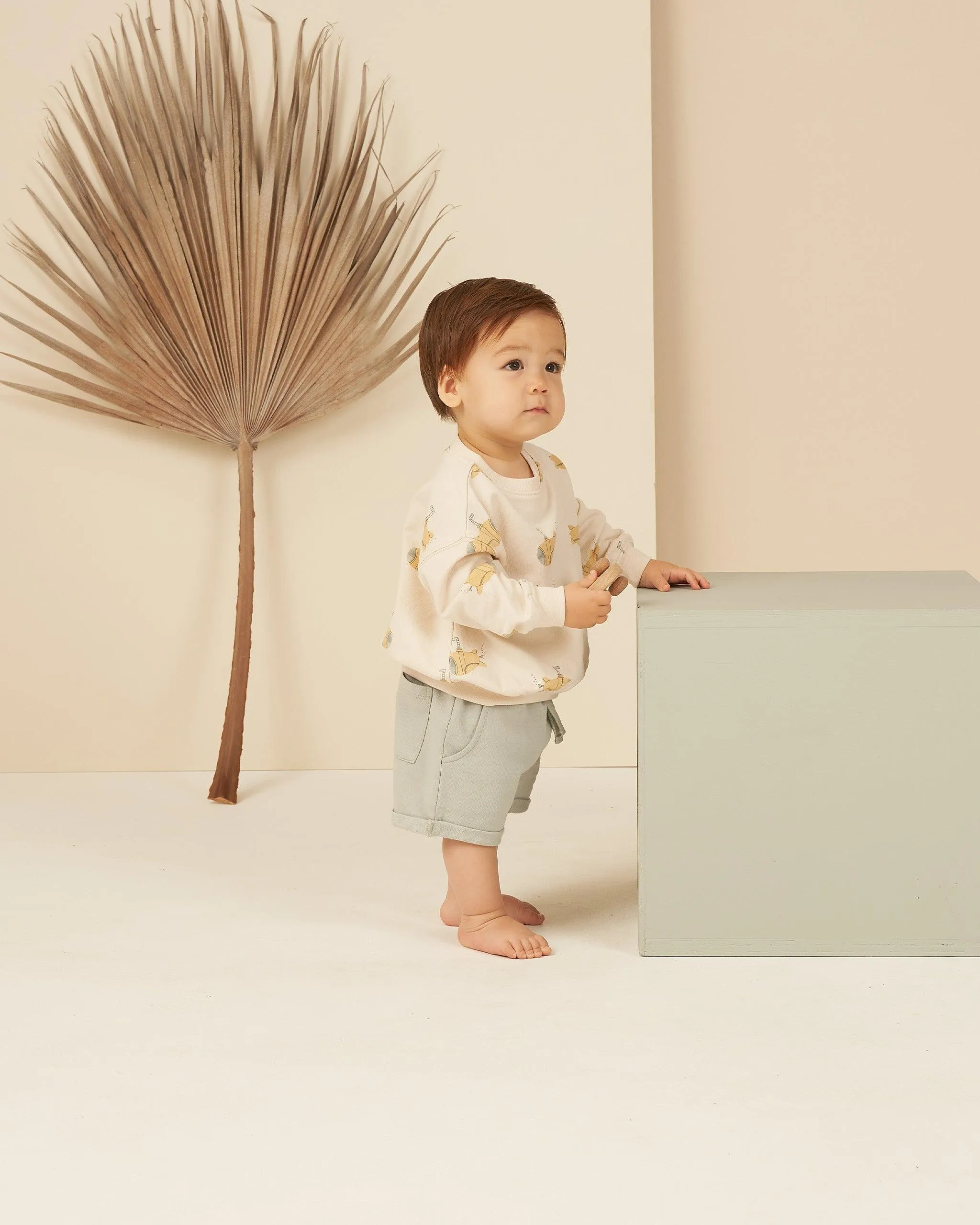 Relaxed Short | Seafoam