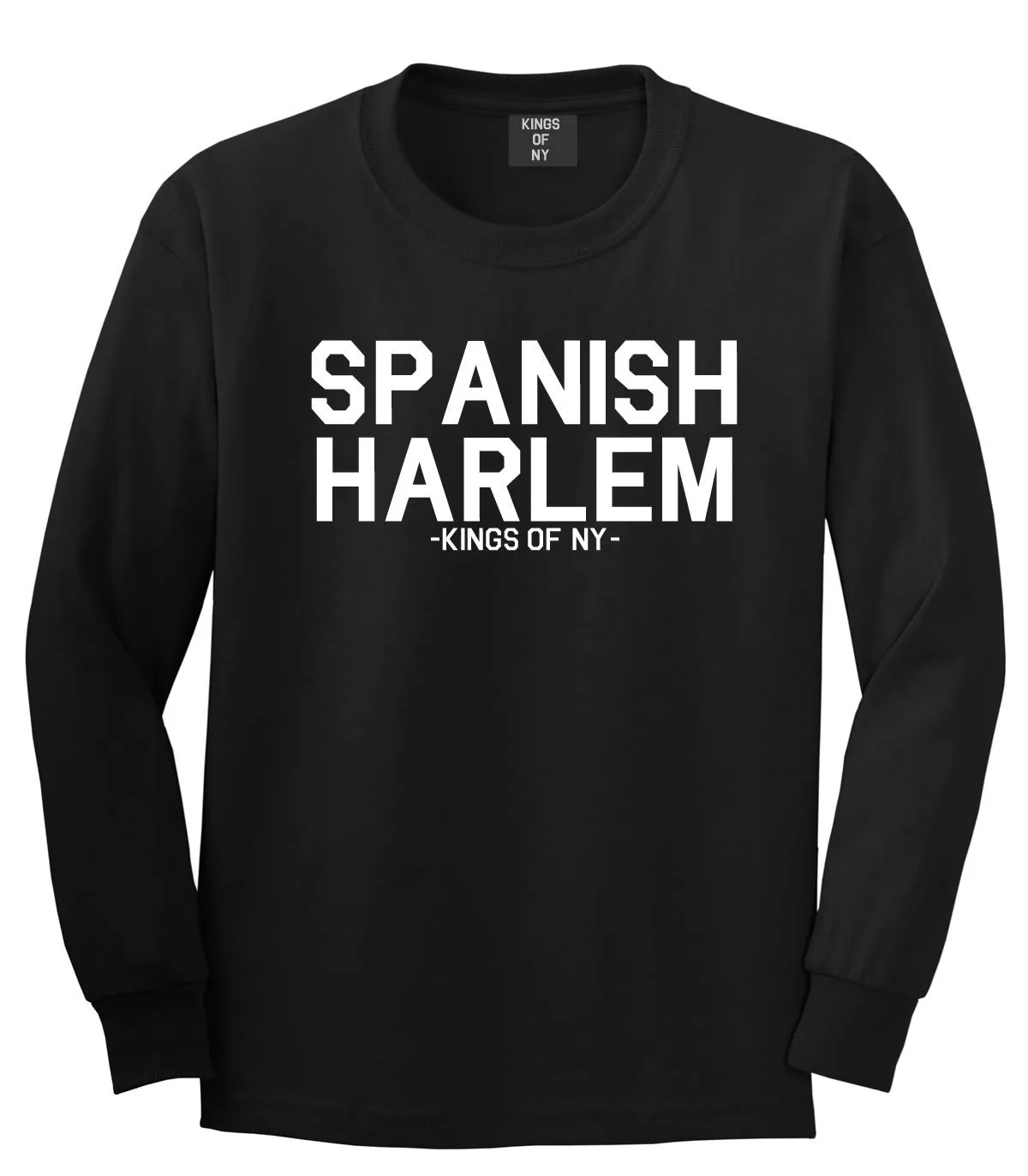 Spanish Harlem Kings Of NY Long Sleeve T-Shirt