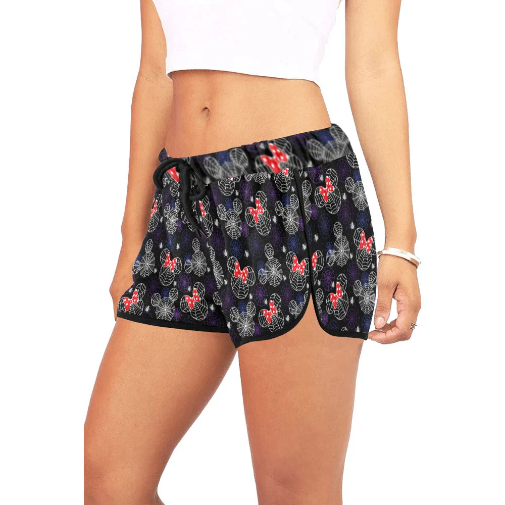 Spider Webs Women's Relaxed Shorts