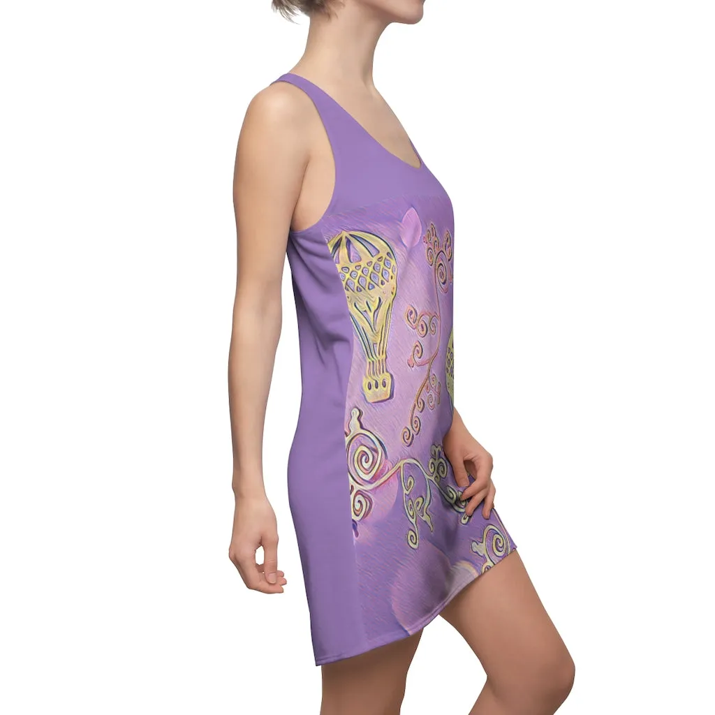 Women's Cut & Sew Racerback   Up & Away Dress