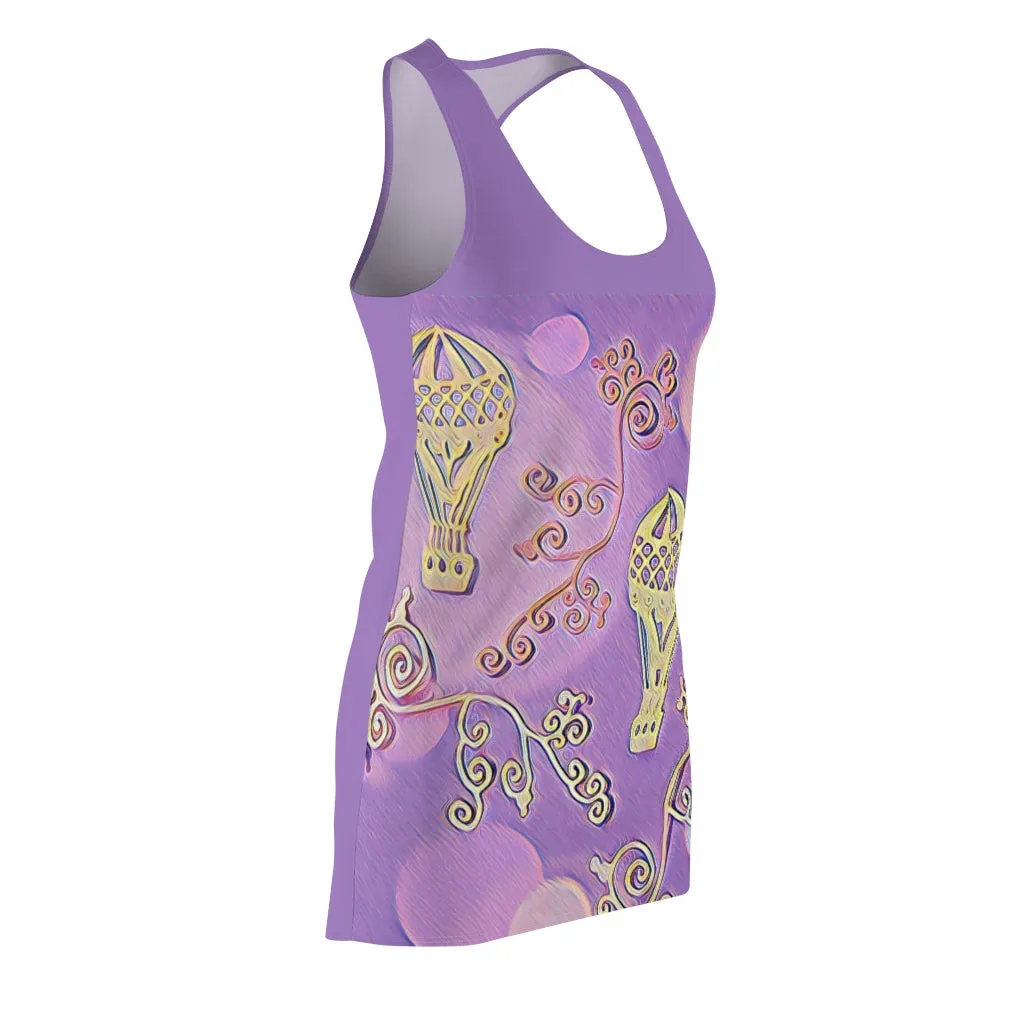Women's Cut & Sew Racerback   Up & Away Dress