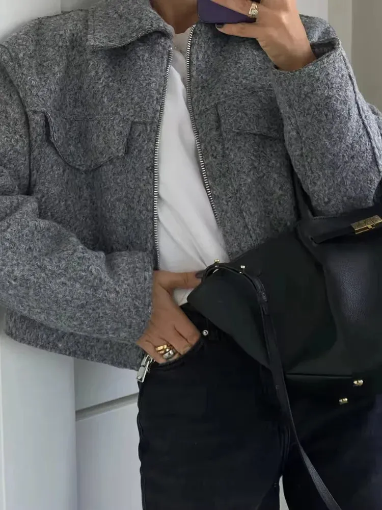 Zoe | Turndown City Chic Jacket